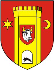 Znak powiatu człuchowskiego woj. pomorskiego
